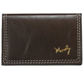 [Moody Leather] Leather Wallet (Chocolate Brown / Cream) - ムーディー・レザー・ウォレット