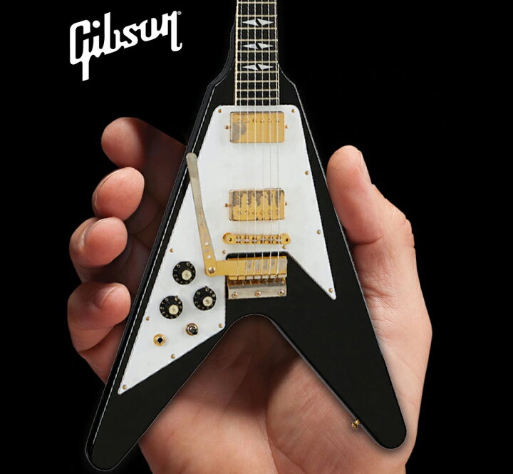 楽天市場 Gibson Jimi Hendrix Flying V Ebony Miniature ジミ ヘンドリックス ミニチュア フライング V ギター Lury