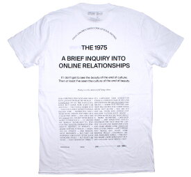 The 1975 / A Brief Inquiry into Online Relationships Tee 3 (White) - 1975 Tシャツ