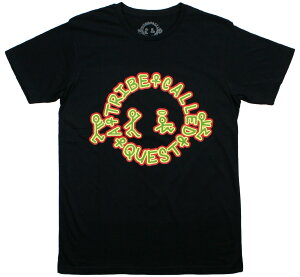 A Tribe Called Quest / Raga Logo Tee (Black) - AEgCuER[hENGXg TVc