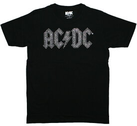 AC/DC / Logo Diamante Tee (Black) - エーシー・ディーシー Tシャツ
