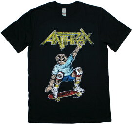 Anthrax / Spreading the Disease European Tour Tee (Black) - アンスラックス Tシャツ