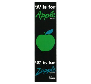 The Beatles / A is for Apple Records Bookmark - UEr[gY ubN}[N