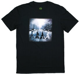 The Beatles / Abbey Road Tee 8 (Black) - ザ・ビートルズ Tシャツ