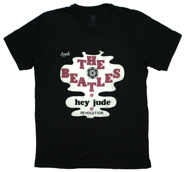 楽天市場】The Beatles / Hey Jude - Revolution Tee 2 (Black) - ザ 