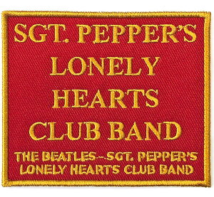 The Beatles / Sgt. Pepper's Lonely Hearts Club Band Patch 2 (Red) - UEr[gY by