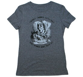 Alice's Adventures in Wonderland / Mad Hatter Tee (Premium Heather) (Womens) - 不思議の国のアリス Tシャツ