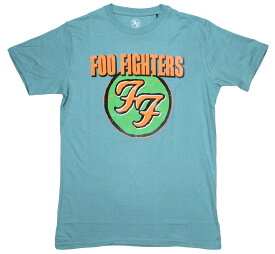Foo Fighters / Graff Tee (Slate Blue) - フー・ファイターズ Tシャツ