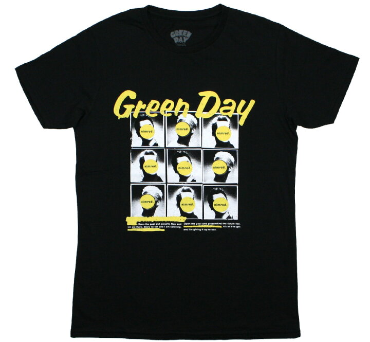 楽天市場】Green Day / Nimrod Tee 2 (Black) - グリーン・デイ T 