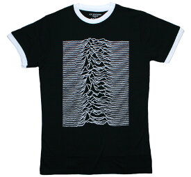 Joy Division / Unknown Pleasures Ringer Tee 21 (Black) - ジョイ・ディヴィジョン Tシャツ