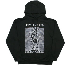 Joy Division / Unknown Pleasures Hoodie 3 (Black) - �W���C�E�f�B���B�W���� �t�[�h �p�[�J