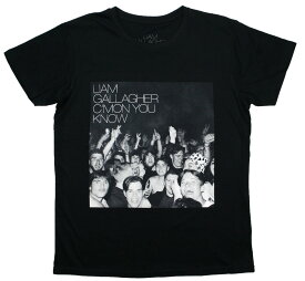 Liam Gallagher / C'mon You Know Tee (Black) - リアム・ギャラガー Tシャツ (オアシス)