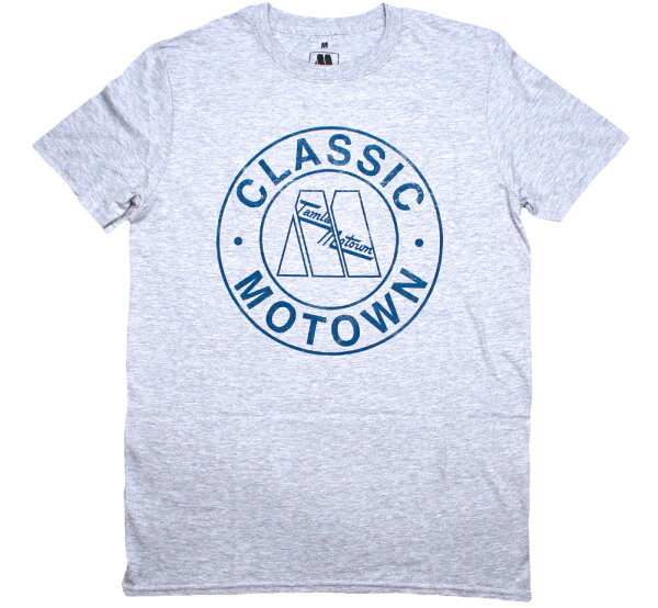 Motown Records / Classic Motown Tee (Heather Grey) - モータウン・レコーズ Tシャツ