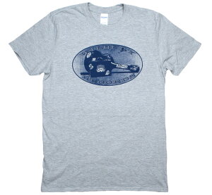 Wilbury Records / Logo Tee (Heather Grey) - �E�B���x���[�E���R�[�h T�V���c