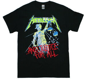 Metallica / ...And Justice for All Tee 7 (Black) - ���^���J T�V���c