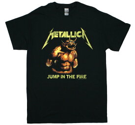 Metallica / Jump in the Fire Tee (Black) - メタリカ Tシャツ