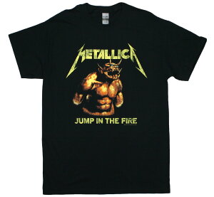 Metallica / Jump in the Fire Tee (Black) - ���^���J T�V���c