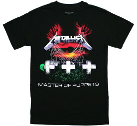 Metallica / Master of Puppets Tee 4 (Black) - メタリカ Tシャツ