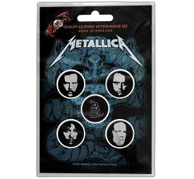 Metallica / Button Badge Pack - メタリカ バッジ パック