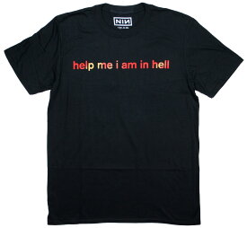 Nine Inch Nails / Help Me I Am in Hell Tee (Black) - ナイン・インチ・ネイルズ Tシャツ