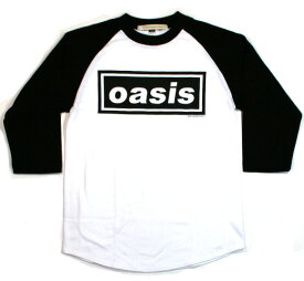 Oasis / Decca Logo Tee (Raglan) - オアシス ラグラン スリーブ Tシャツ