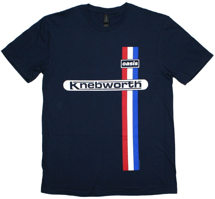 楽天市場】Oasis / Knebworth 1996 Tee 2 (Navy Blue) - オアシス T 