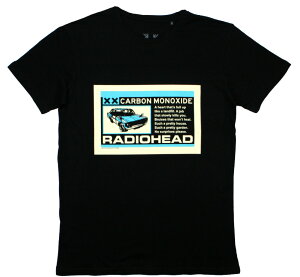 Radiohead / No Surprises Tee (Black) - ���f�B�I�w�b�h T�V���c