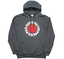 Red Hot Chili Peppers / Asterisk Hoodie 2 (Medium Grey) - レッド・ホット・チリ・ペッパーズ フード パーカ