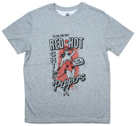 Red Hot Chili Peppers / In The Flesh!! Tee 2 (Heather Grey) - レッド・ホット・チリ・ペッパーズ Tシャツ