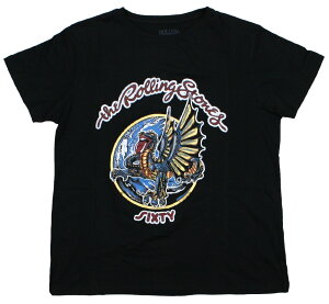 The Rolling Stones / Sixty Dragon Womens Tee (Black) - �U�E���[�����O�E�X�g�[���Y T�V���c