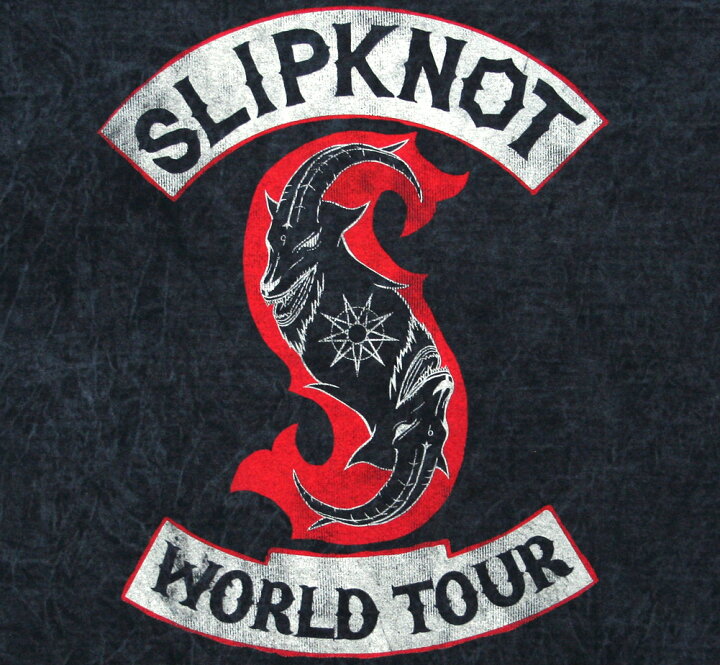 楽天市場】SlipKnoT / WORLD TOUR Long Sleeved Tee (Wash Black 