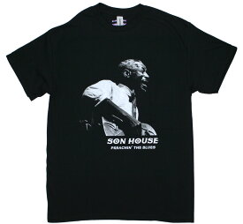 Son House / Preachin' The Blues Tee (Black) - サン・ハウス Tシャツ