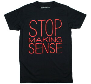 Talking Heads / Stop Making Sense Tee (Black) - �g�[�L���O�E�w�b�Y T�V���c