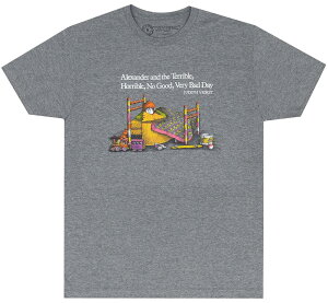 [Out of Print] Judith Viorst / Alexander and the Terrible, Horrible, No Good, Very Bad Day Tee (Heather Grey) - �W���f�B�X�E���B�I�[�X�g T�V���c