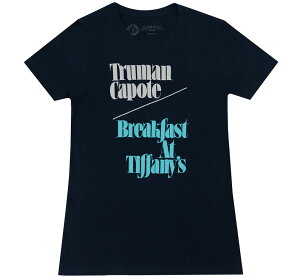 [Out of Print] Truman Capote / Breakfast at Tiffany's Women's Tee (Midnight Navy) - �e�B�t�@�j�[�Œ��H�� T�V���c