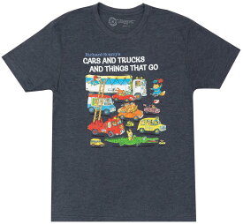 [Out of Print] Richard Scarry / Cars and Trucks and Things That Go Tee (Midnight Navy) - [アウト・オブ・プリント] リチャード・スキャリー Tシャツ