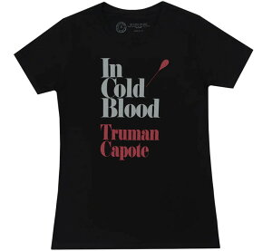 [Out of Print] Truman Capote / In Cold Blood Women's Tee (Black) - �⌌ T�V���c