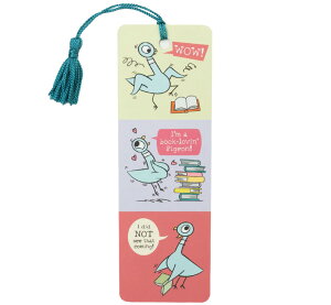 [Out of Print] Mo Willems / The Pigeon Reads a Book Bookmark - [AEgEIuEvg] [EEBY ubN}[N