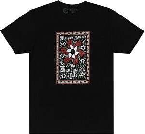 [Out of Print] Margaret Atwood / The Handmaid's Tale Tee [Tanamachi] (Black) - �����̕��� T�V���c