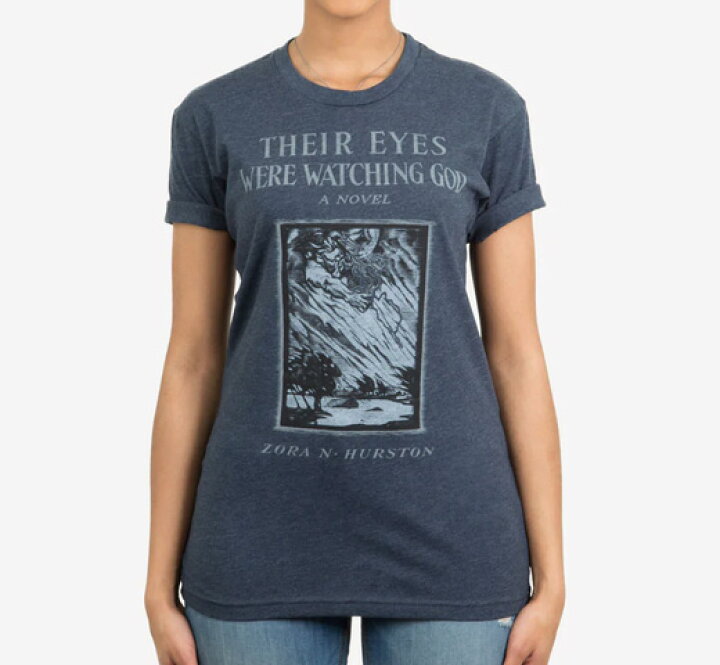 楽天市場 Out Of Print Zora Neale Hurston Their Eyes Were Watching God Tee Midnight Navy ゾラ ニール ハーストン Tシャツ Lury