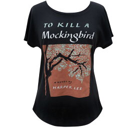 [Out of Print] Harper Lee / To Kill a Mockingbird Womens Relaxed Fit Tee (Black) - [アウト・オブ・プリント] ハーパー・リー / アラバマ物語 Tシャツ