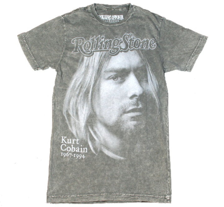 楽天市場】[Rolling Stone] Kurt Cobain / Issue 683 Tee (Prairie 
