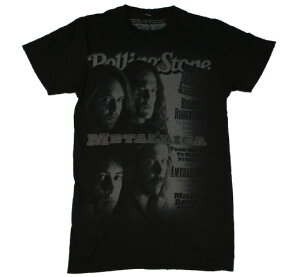 [Rolling Stone] Metallica / Issue 617 Tee (Vintage Black) - [���[�����O�E�X�g�[��] ���^���J T�V���c