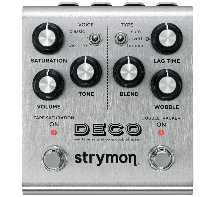楽天市場】[strymon] Deco V2 (Tape Saturation & Doubletracker 