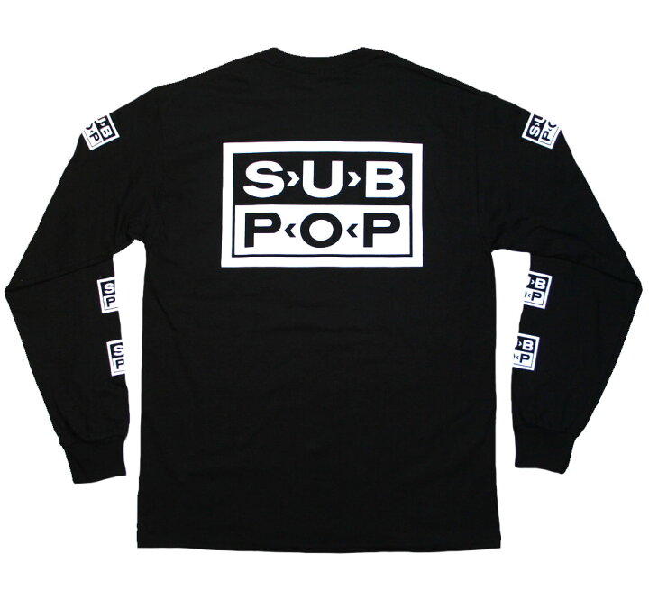 楽天市場】Sub Pop Records / Logo Pocket Long Sleeved Tee 