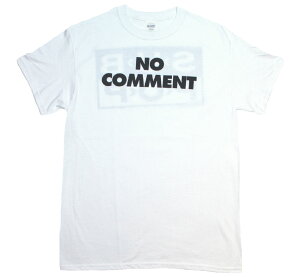 Sub Pop Records / No Comment Tee (White) - �T�u �|�b�v ���R�[�Y T�V���c