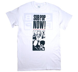 Sub Pop Records / SUB POP NOW! Tee (White) - �T�u �|�b�v ���R�[�Y T�V���c