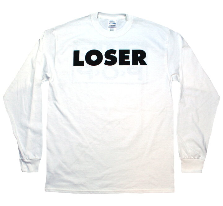 楽天市場】Sub Pop Records / Loser Long Sleeve Tee (White 