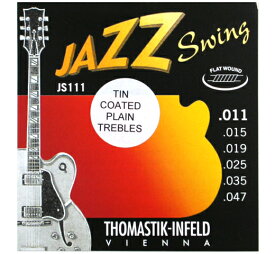 [Thomastik-Infeld] Jazz Swing JS111T (.011-.047) (Tin Plated) - トマスティック インフェルト ジャズ ギター弦