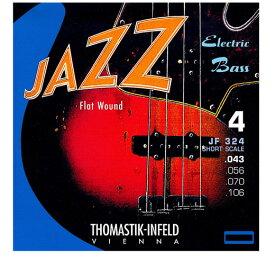 [Thomastik-Infeld] Jazz Electric Bass JF324 Short Scale 32" (.043-.106) - トマスティック インフェルト ジャズ ベース弦